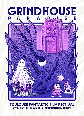 Affiche du festival de cinéma Grindhouse Paradise à Toulouse