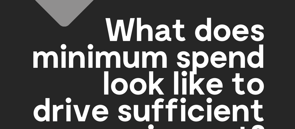 How does media spend impact your shopper campaign?