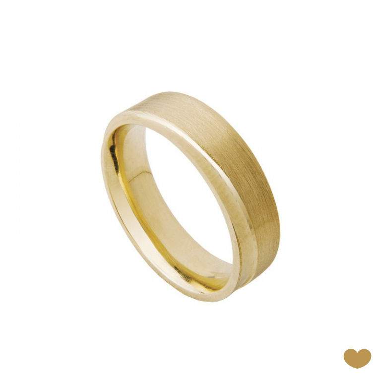 Aliança Passion Gold - 5.5 mm