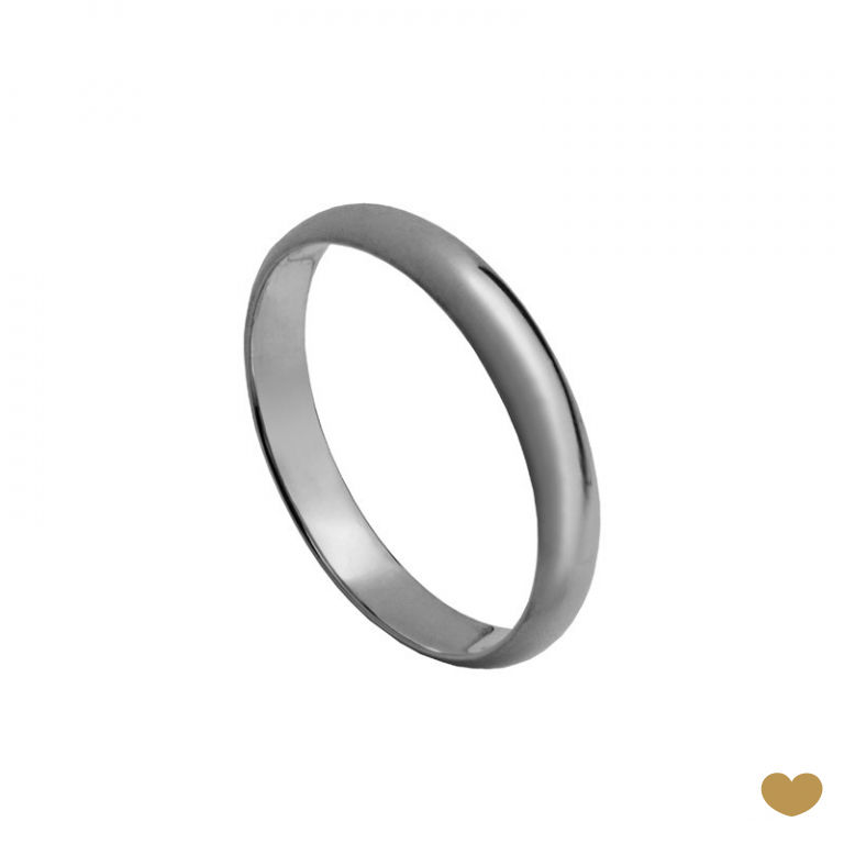 Aliança Passion Gold - 3 mm