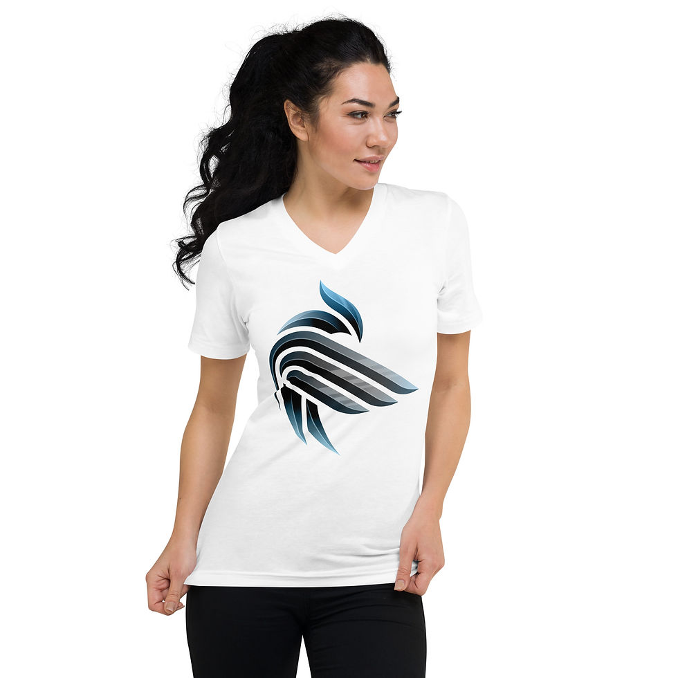 Thumbnail: Product: Unisex Short Sleeve V-Neck T-Shir