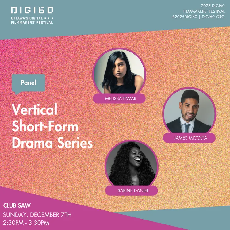 Melissa Itwar, James Micolta, Sabine Daniel for the Vertical Short-Form Drama Series Panel