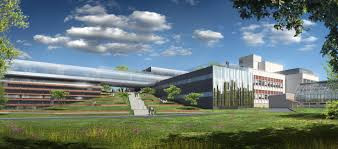 Bâtiment de l'I2BC (vue d'artiste). Source : i2bc.paris-saclay.fr