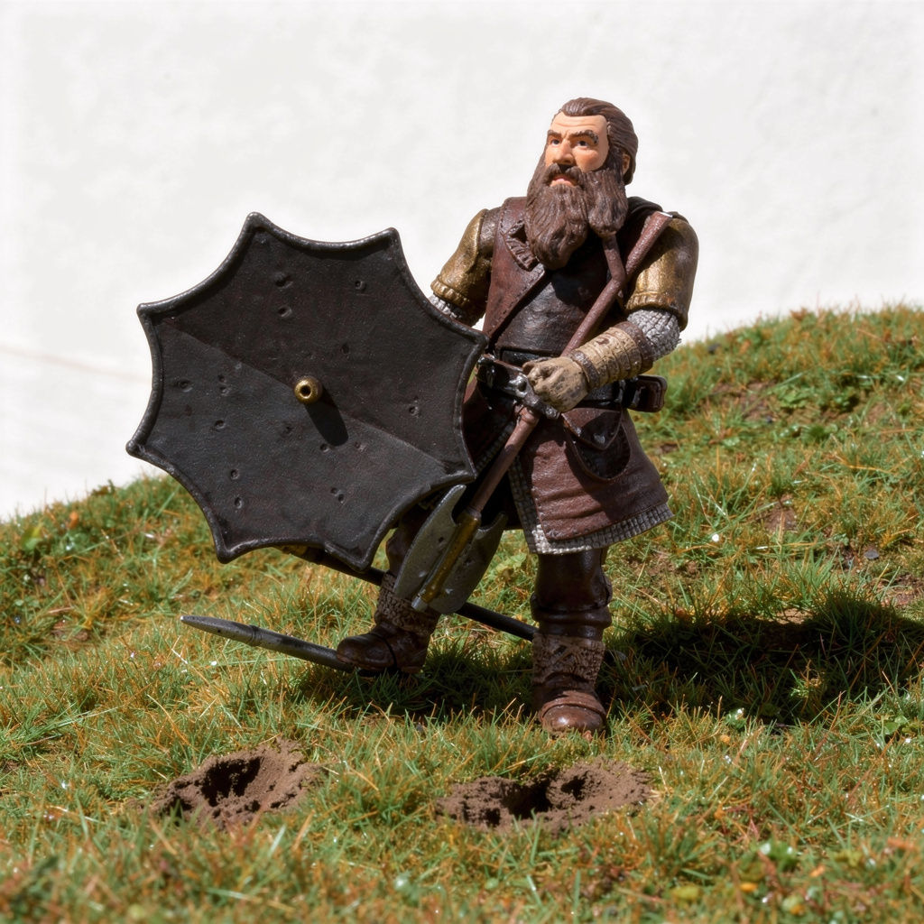 2001 ToyBiz The Lord of the Rings: Fellowship of the Ring Gimli action figure