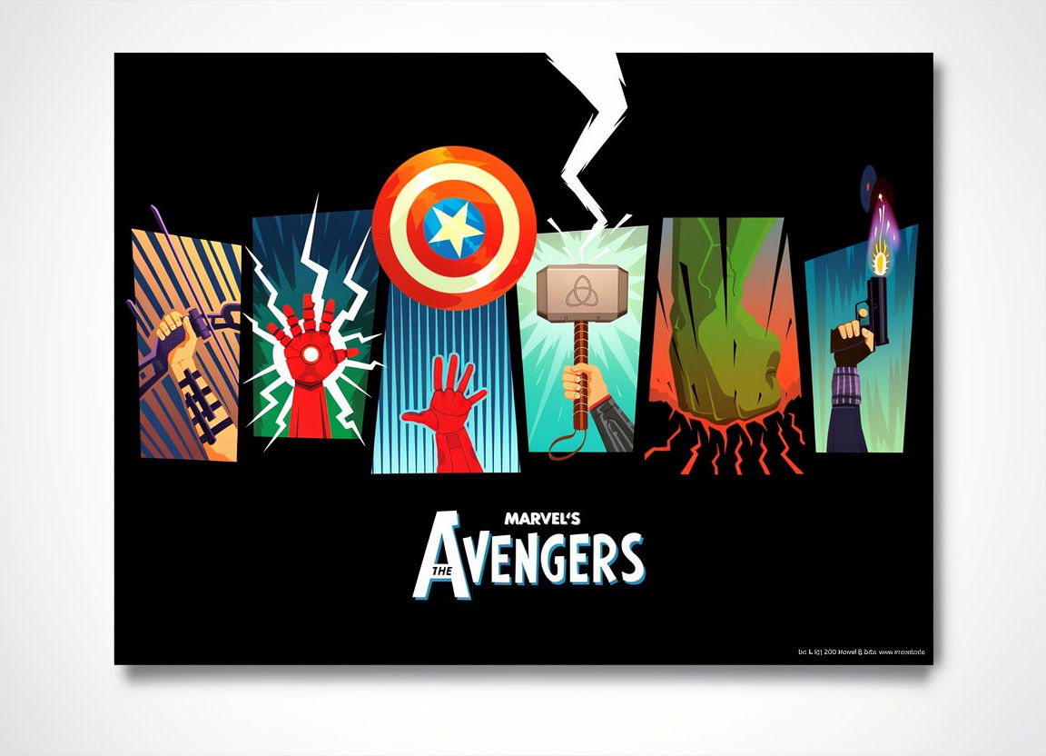 Marvel's The Avengers Weapons Limited Edition Poster