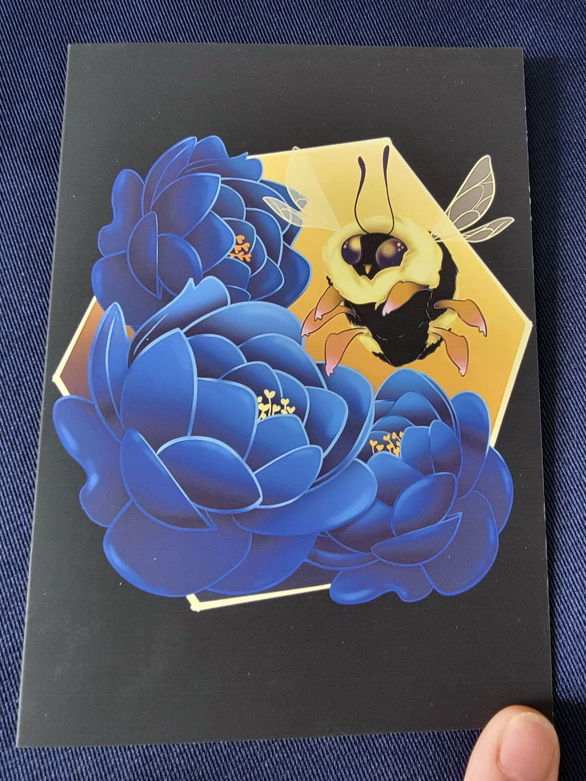 Honey Bee Greeting Card