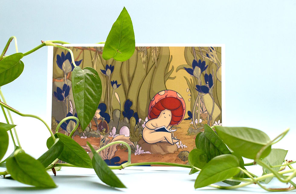 Thumbnail: Mushroom Book Print