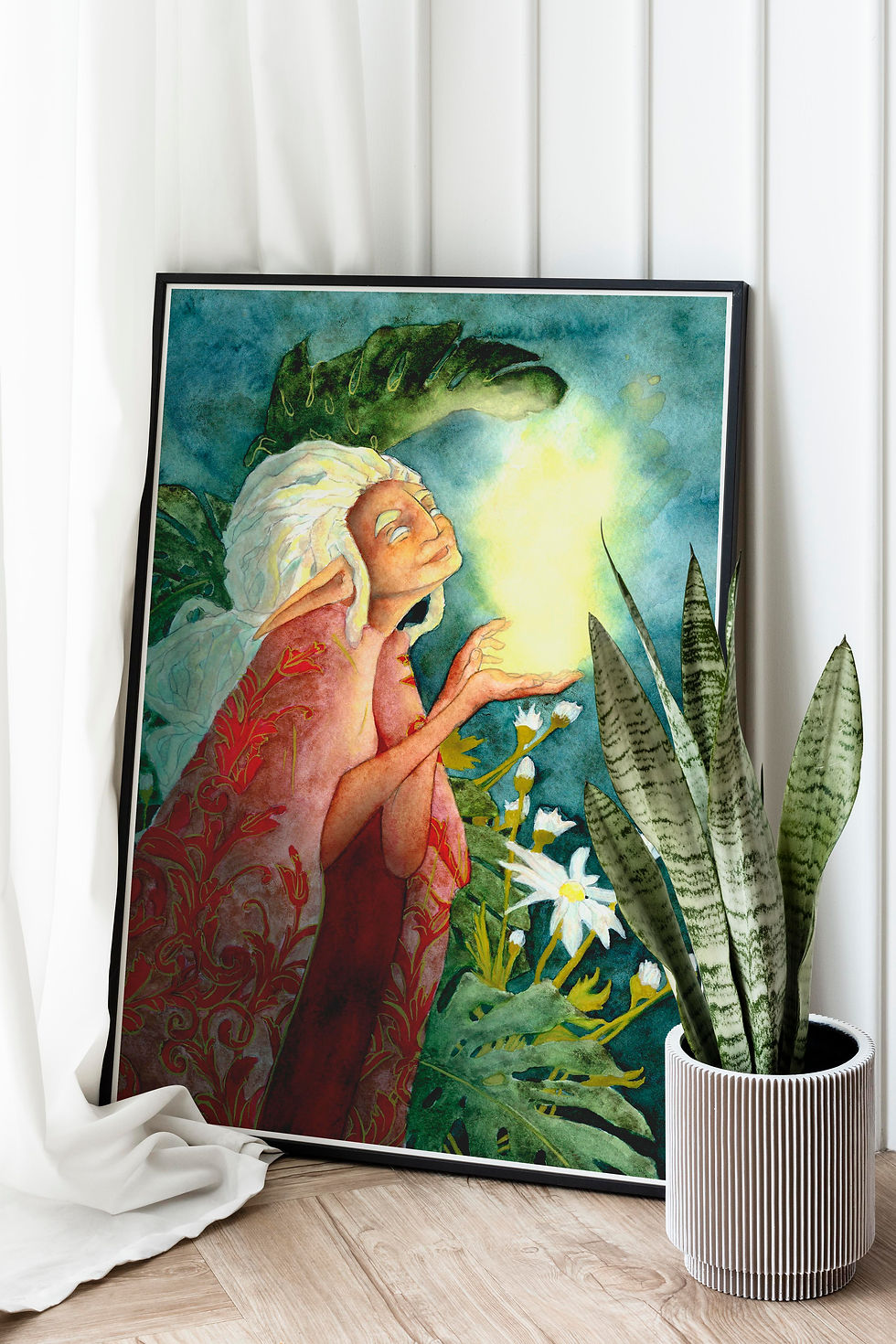 Thumbnail: Dreadlock Elf Print