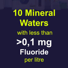 10 Mineral waters without fluoride