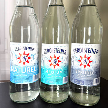Gerolsteiner Mineralwasser Naturell, Medium, Sprudel