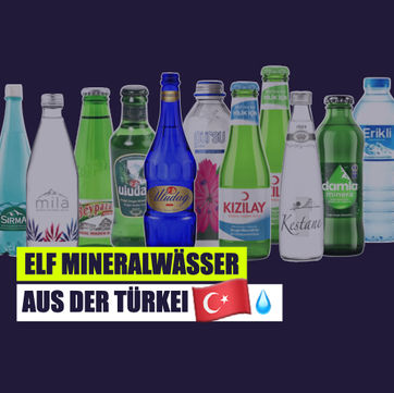 mineral water from Turkey