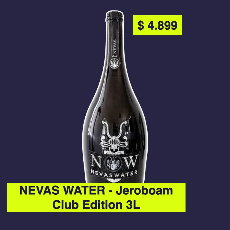 NEVAS WATER Jeroboam Club Edition 3L