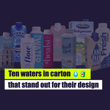 Ten waters in carton that stand out for their design 💧🧃