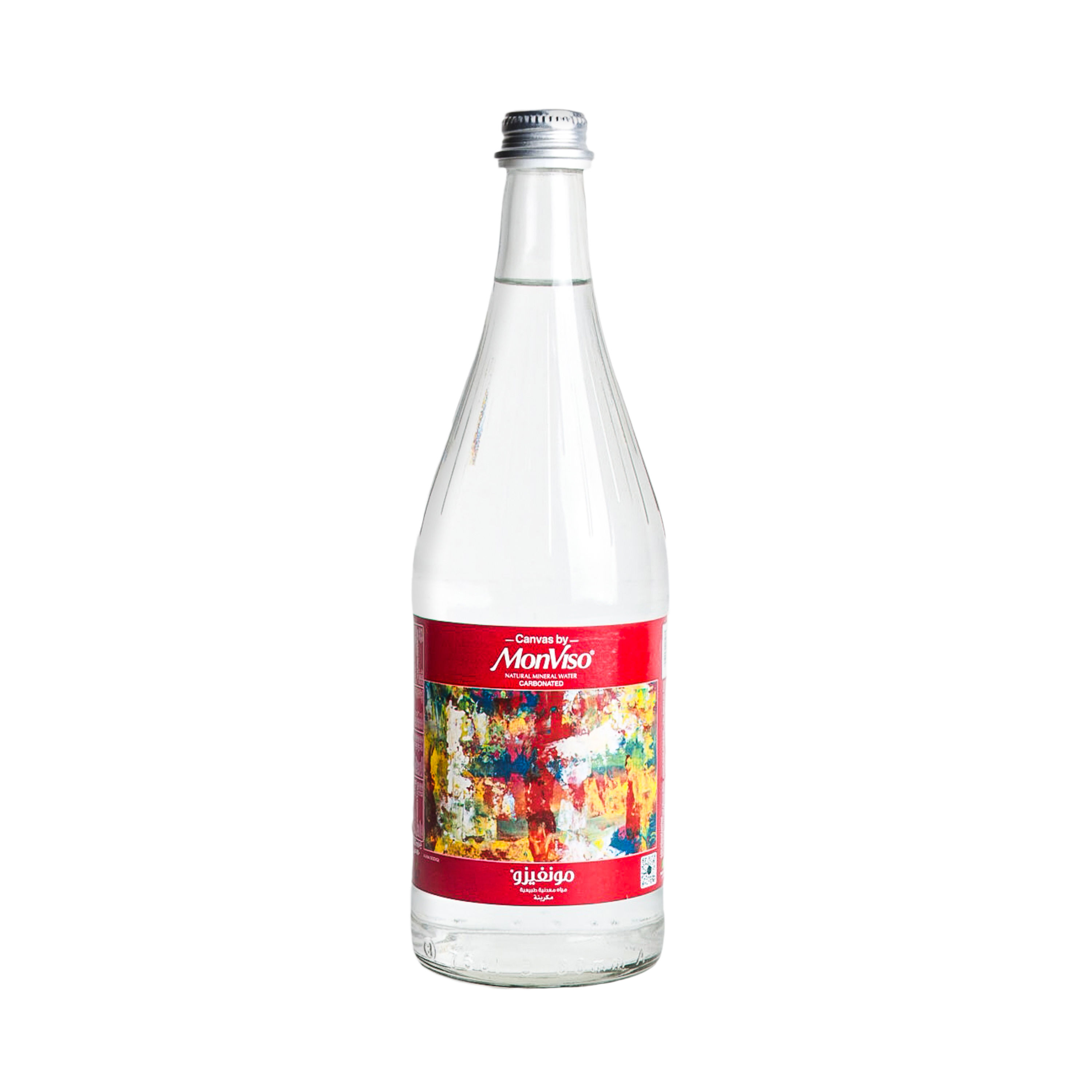MONVISO Canvas Sparkling 750ml Glass Bottle / 12 Bottles