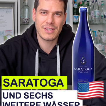 Timo Bausch Wassersommelier Saratoga Wasser