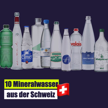 Mineralwasser aus der Schweiz