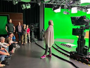 Blick hinter die Kulissen von Radio 24