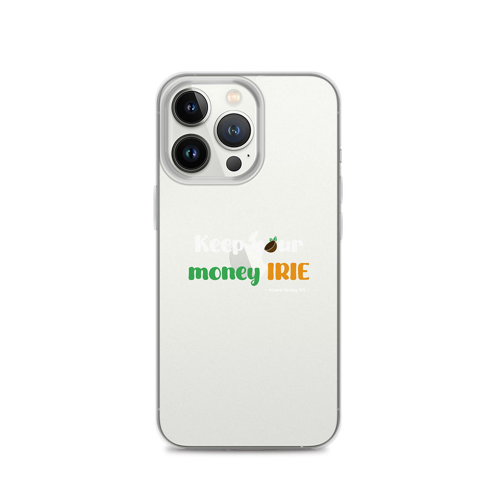 Thumbnail: Clear “Keep Your Money Irie” Case for iPhone®