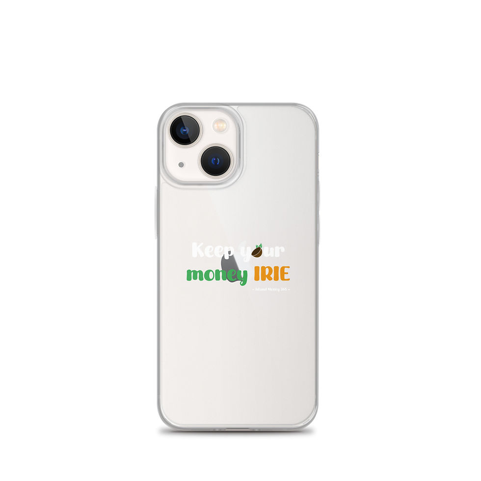 Thumbnail: Clear “Keep Your Money Irie” Case for iPhone®