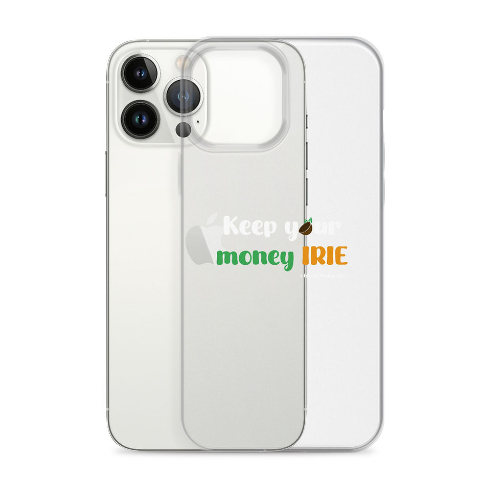 Thumbnail: Clear “Keep Your Money Irie” Case for iPhone®