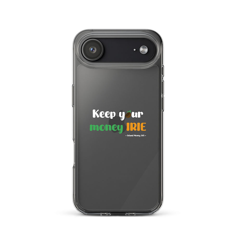 Thumbnail: Clear “Keep Your Money Irie” Case for iPhone®