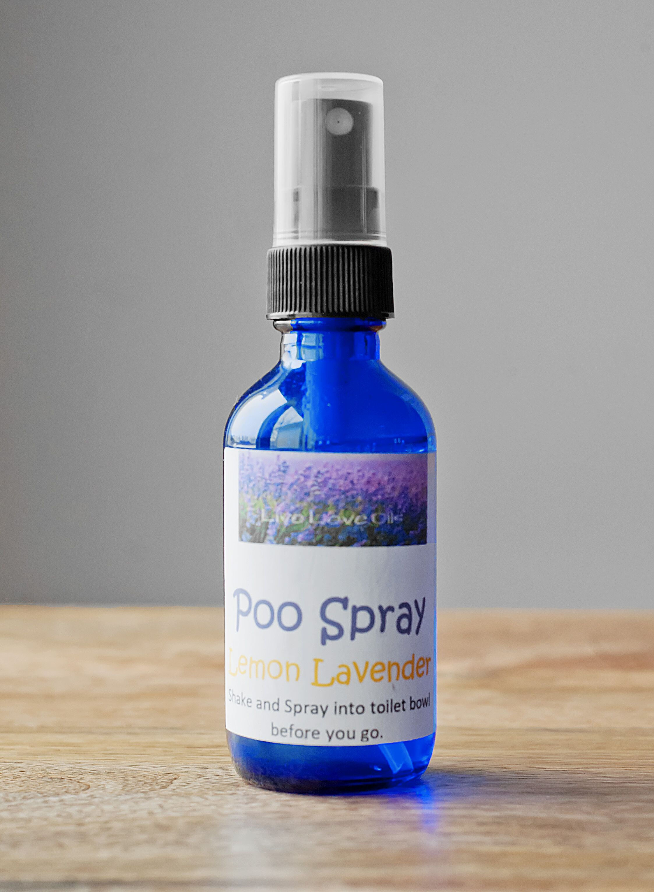 Lemon and Lavender Poo Spray