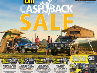 TJM Cash-Back Sale