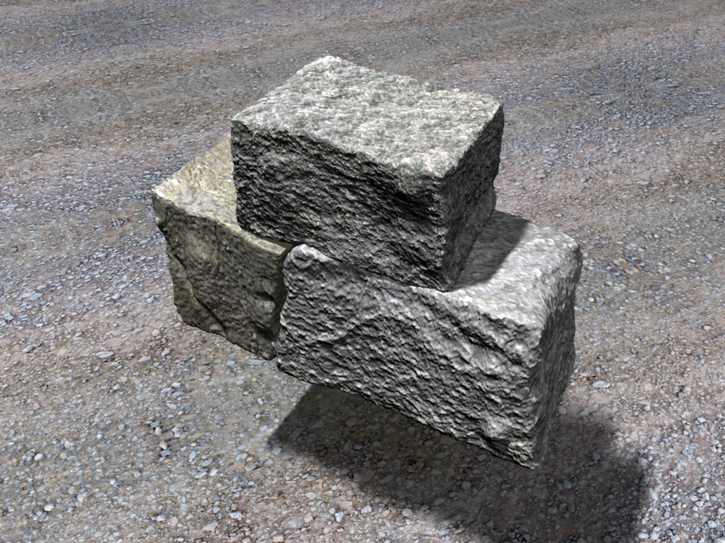 Stone Triad: Breathing (still)