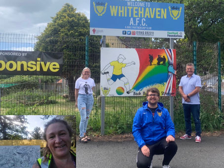 Whitehaven AFC Supports VE 75th Celebration Year and releases new kit supporting Key Workers