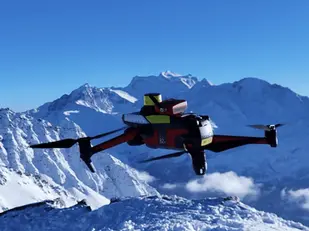 Basket : Drones in Ski Safety