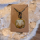 Thumbnail: Small circle cicada wing necklace
