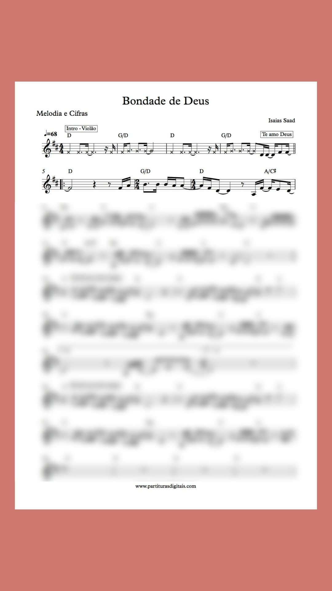 Bondade de Deus - Isaias Saad