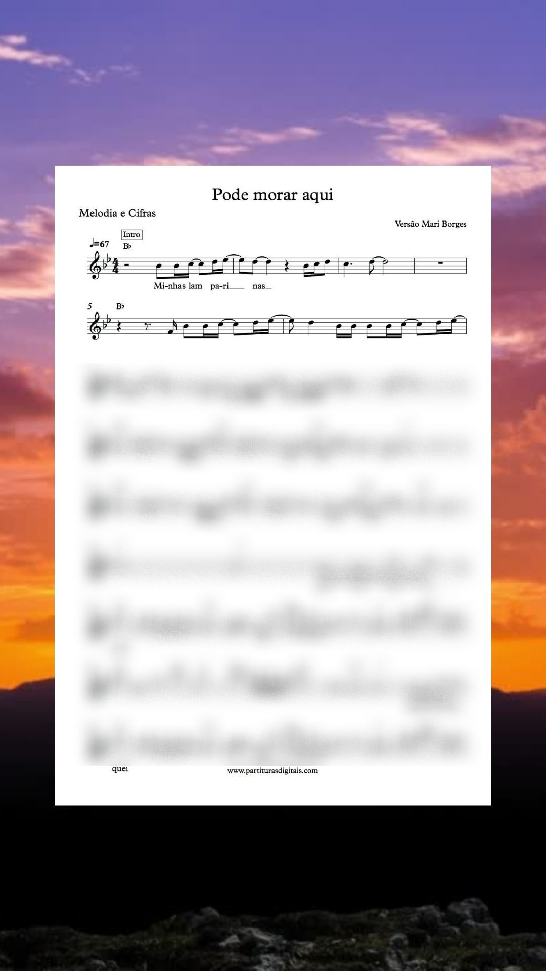 Pode morar aqui - Mari Borges