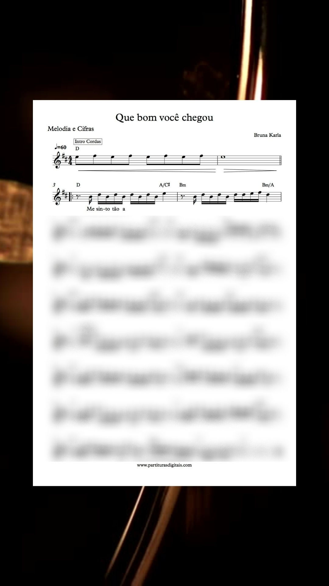 Que bom você chegou - Bruna Karla