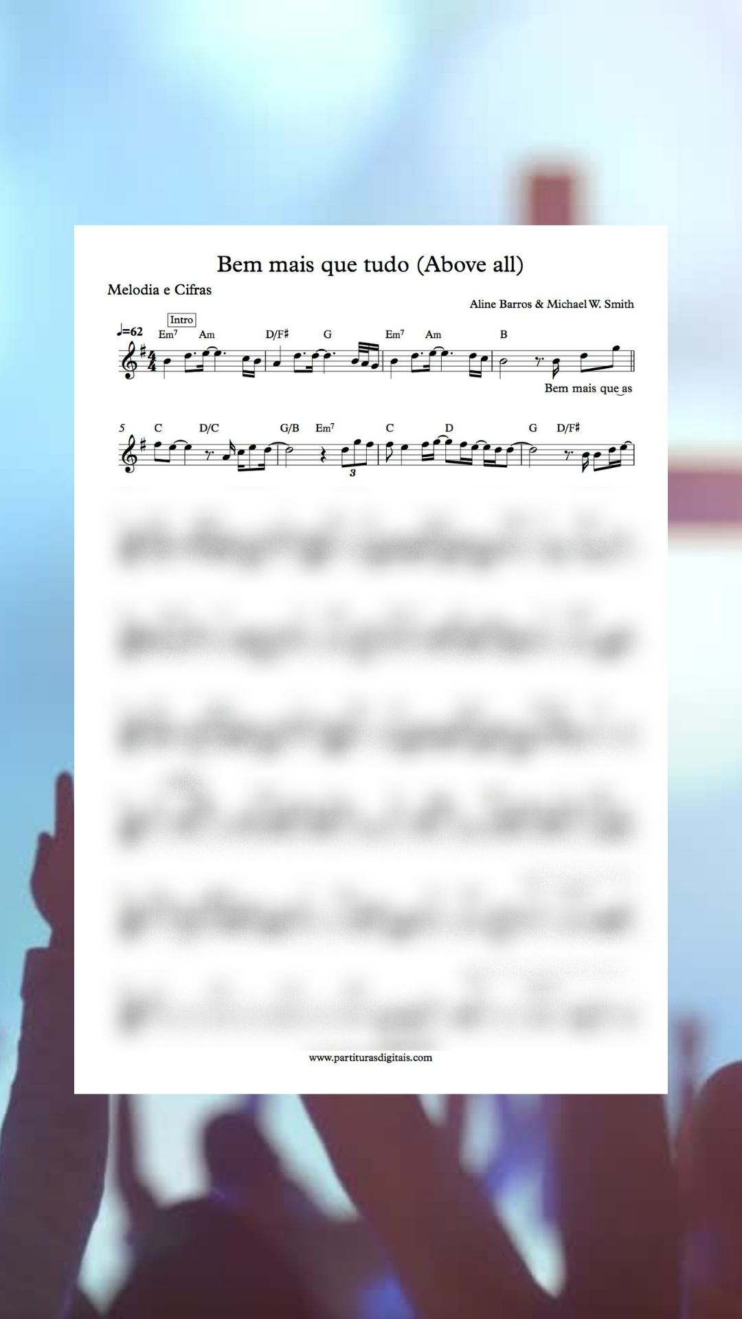 Bem mais que tudo (Above all) - Aline Barros & Michael W. Smith