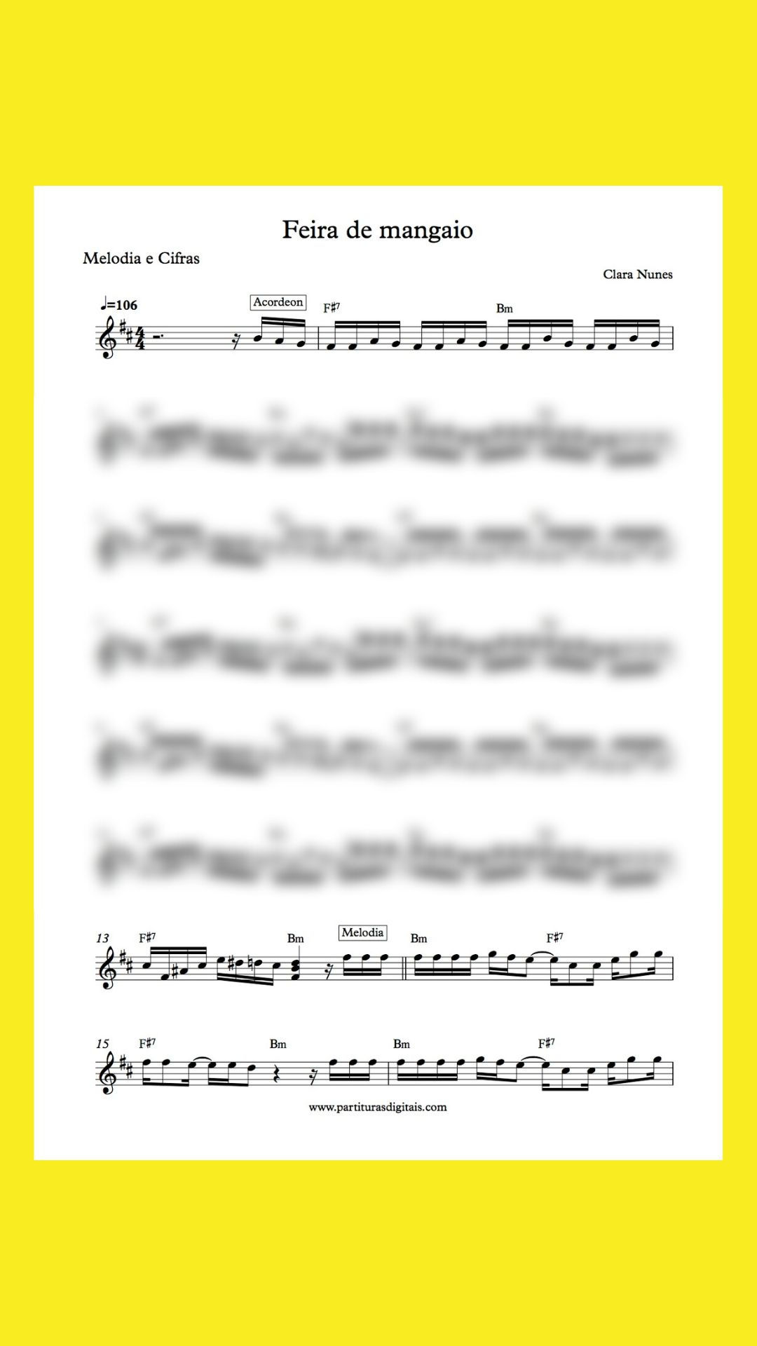 Feira de mangaio - Clara Nunes