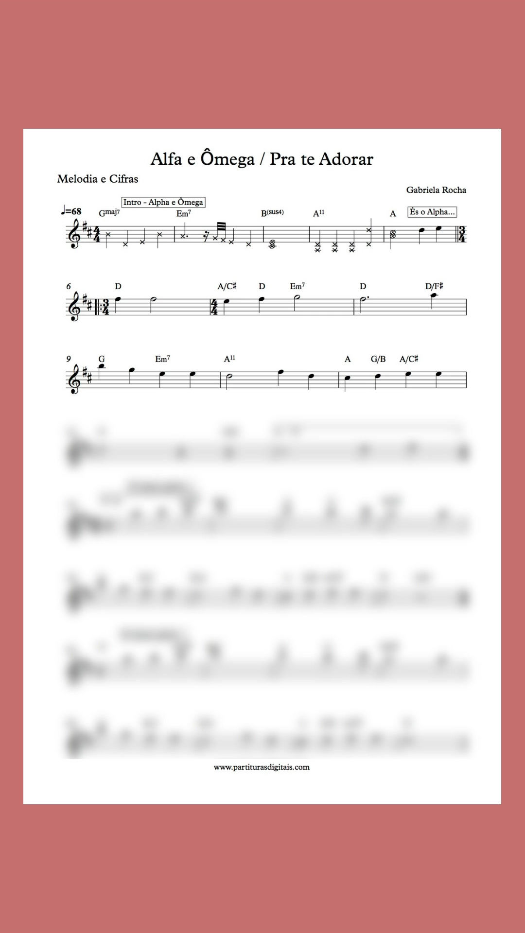 Alfa e Ômega e Pra te Adorar - Gabriela Rocha