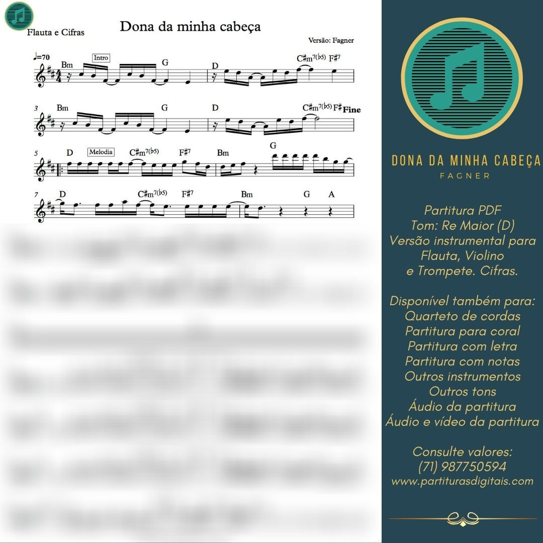 Dona da minha cabeça - Fagner