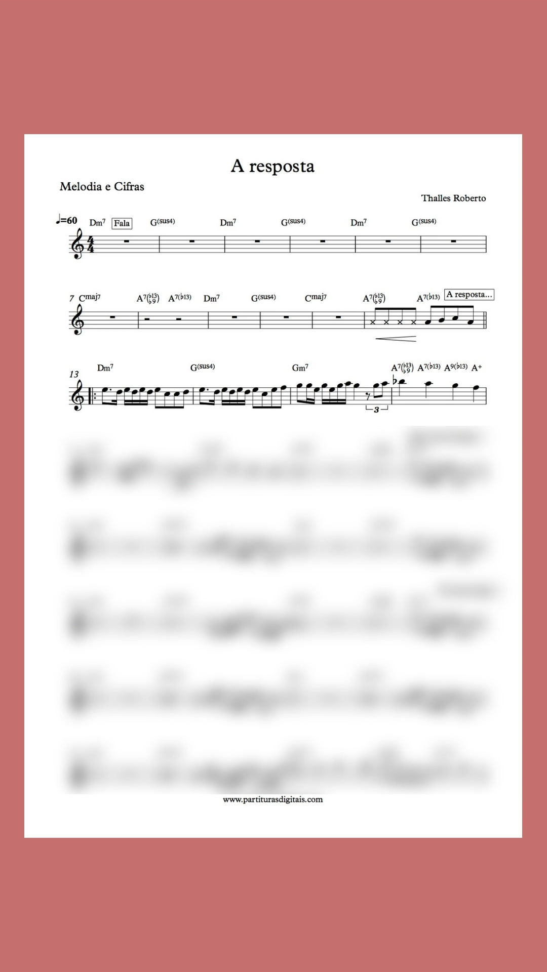 A resposta - Thalles Roberto