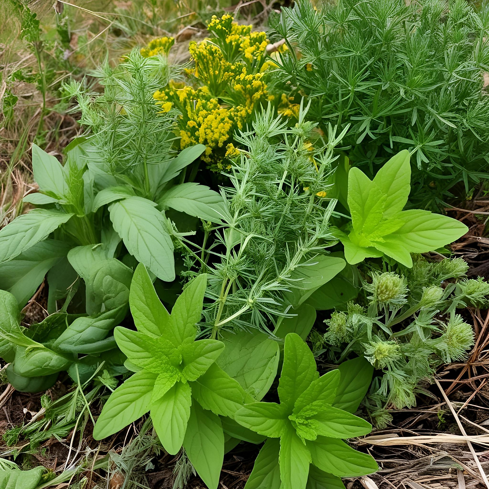 Wildkräuter sammeln