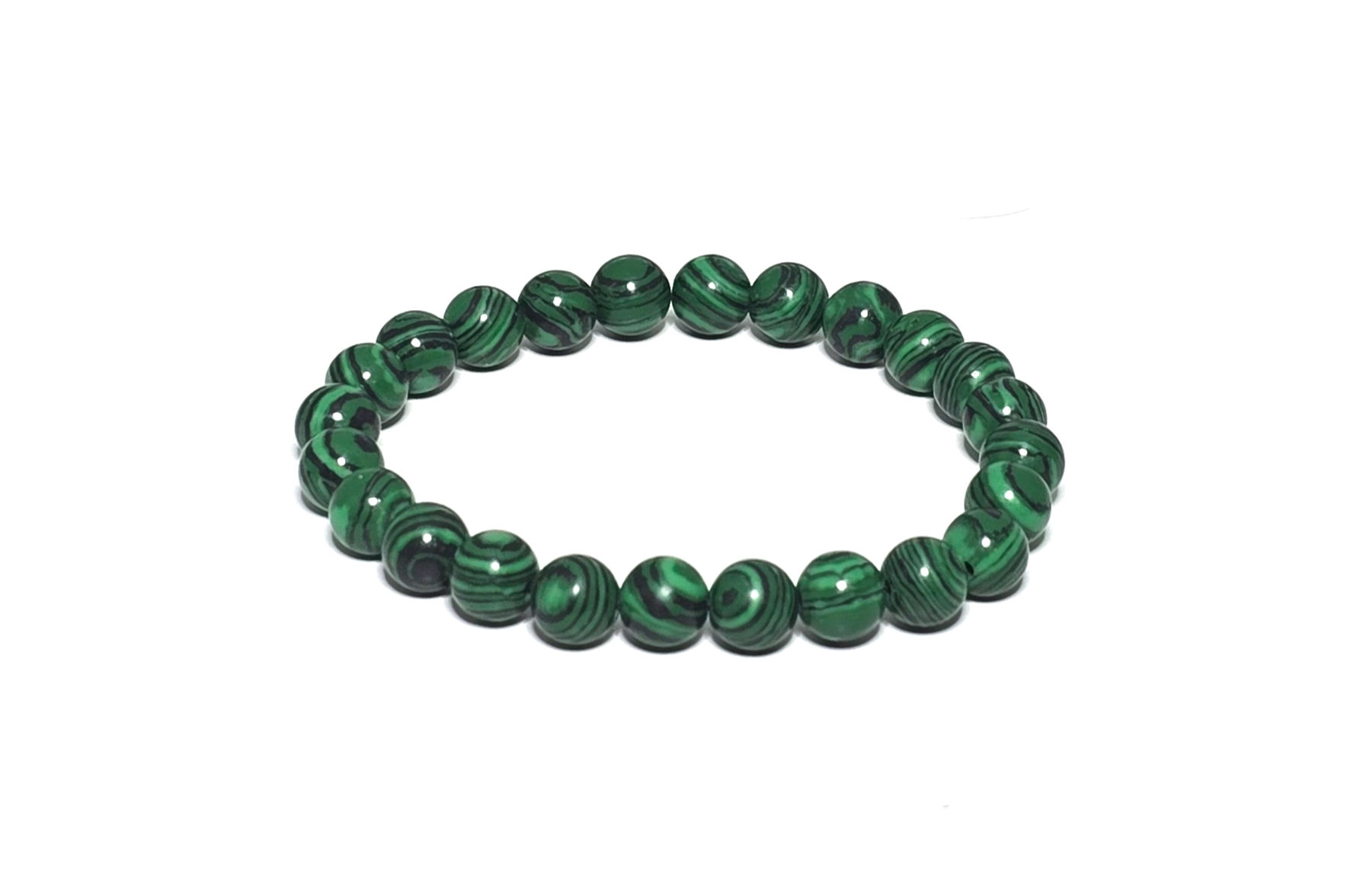 Natural Malachite Green Stone Bracelets