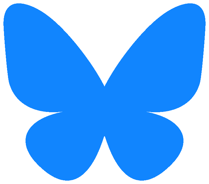 Bluesky Logo