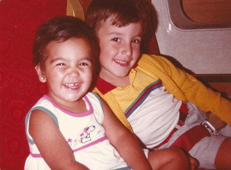 The third generation of Teksan Tin House, Zeynep Aktas and Gokhan Aktas, who is a brother and sister team, are on a plane in their childhood