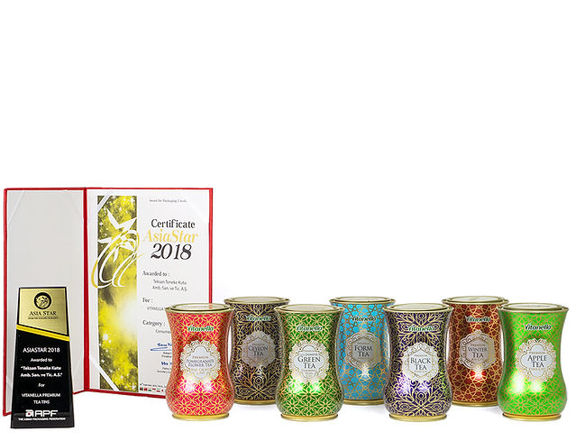 Vitanella Premium Tea Tins And Teksan's 2018 AsiaStar Packaging Award