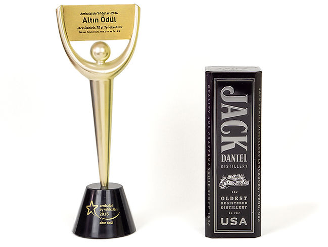 Jack Daniel's Tin And Teksan's 2016 Turkish Packaging Competition Gold Award