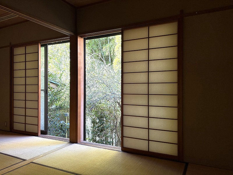 2階和室はもともと管理人室でした