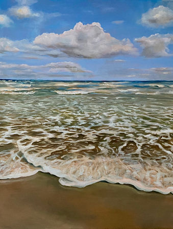 oil painting original art Seascape Florida