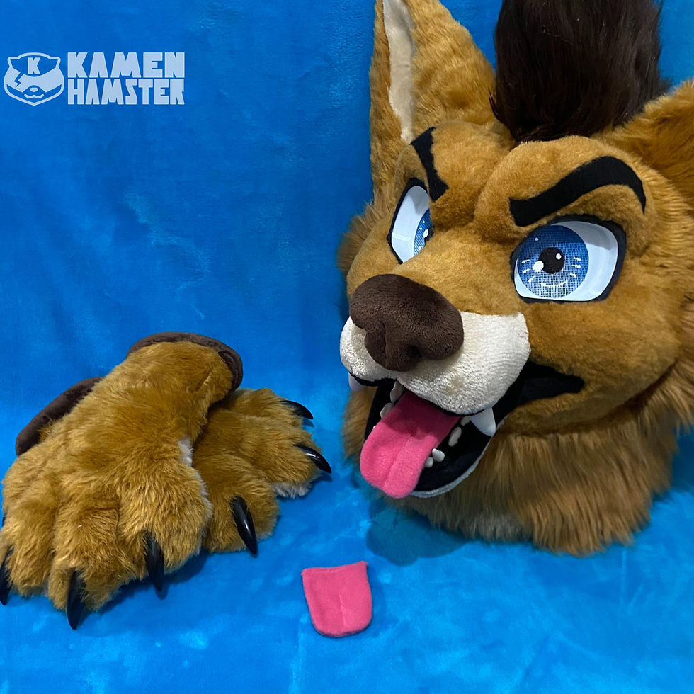 Thumbnail: Dingo Dog w/Paws - Pre-Made