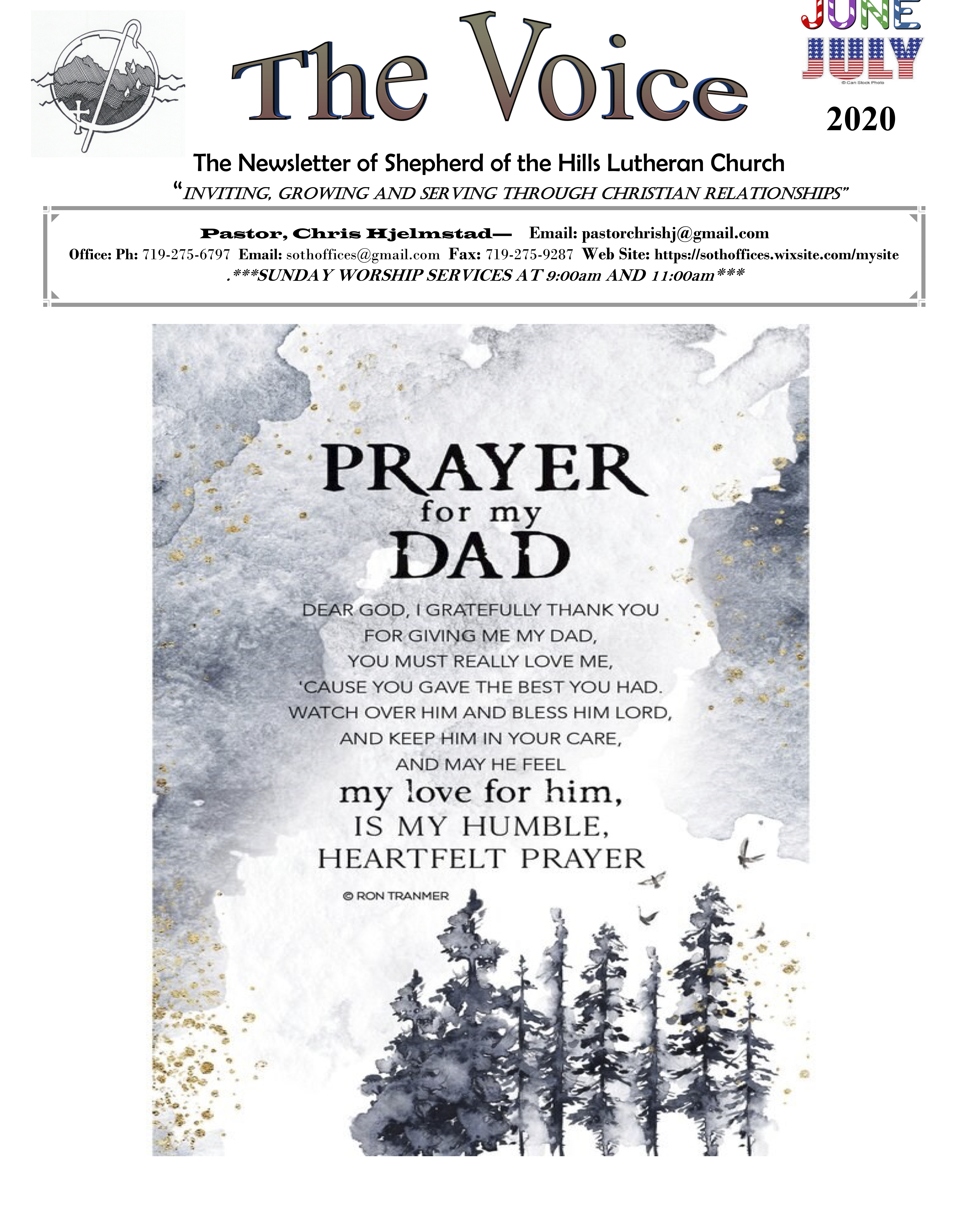 2020 June/July Newsletter