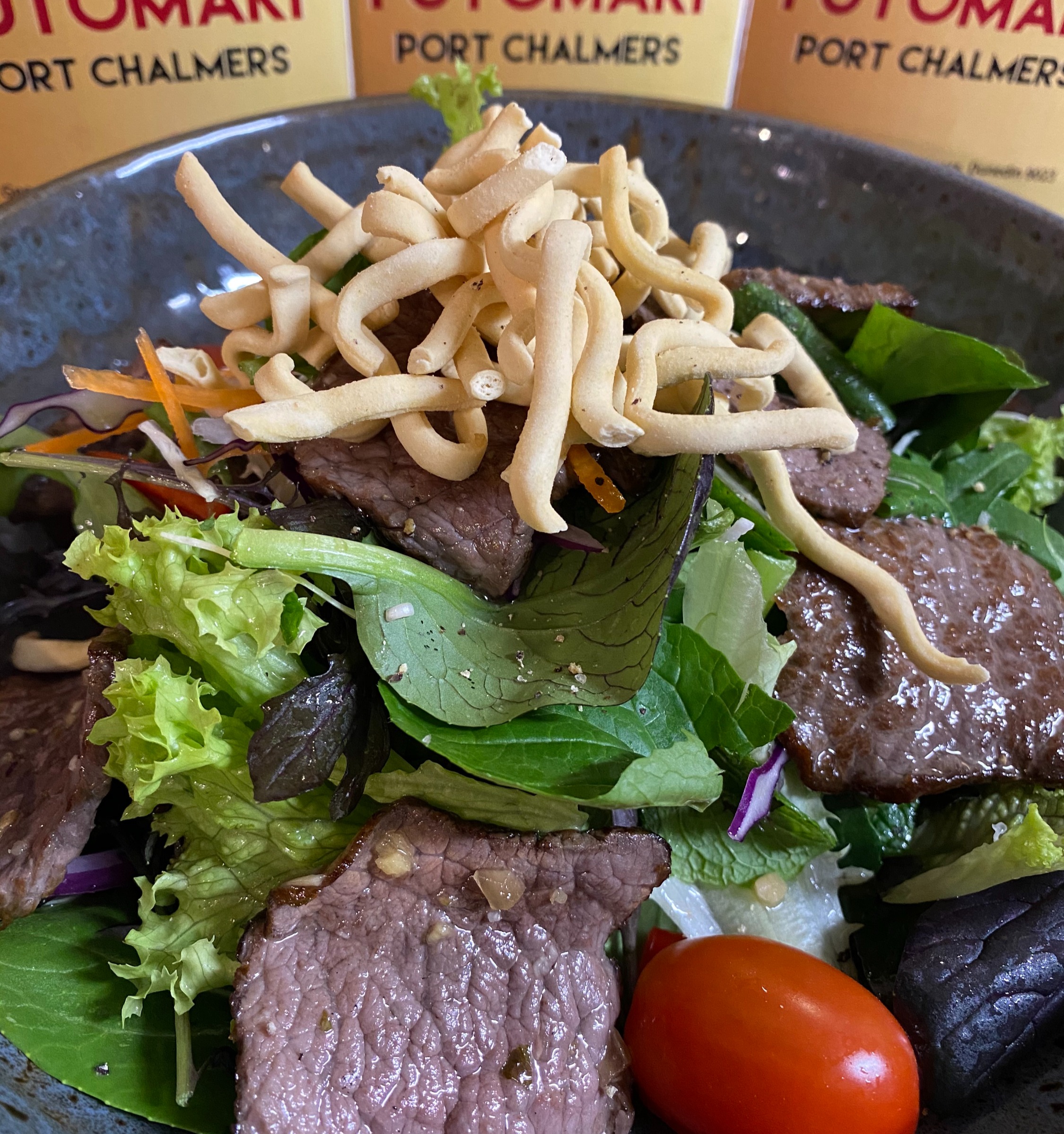 Arranged Food and Objects